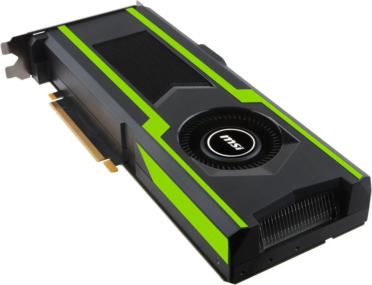 Alt view image 6 of 8 - MSI GeForce GTX 1080 Ti 11GB GDDR5X PCI Express 3.0 x16 SLI Support Graphics Card GTX 1080 Ti AERO 11G OC