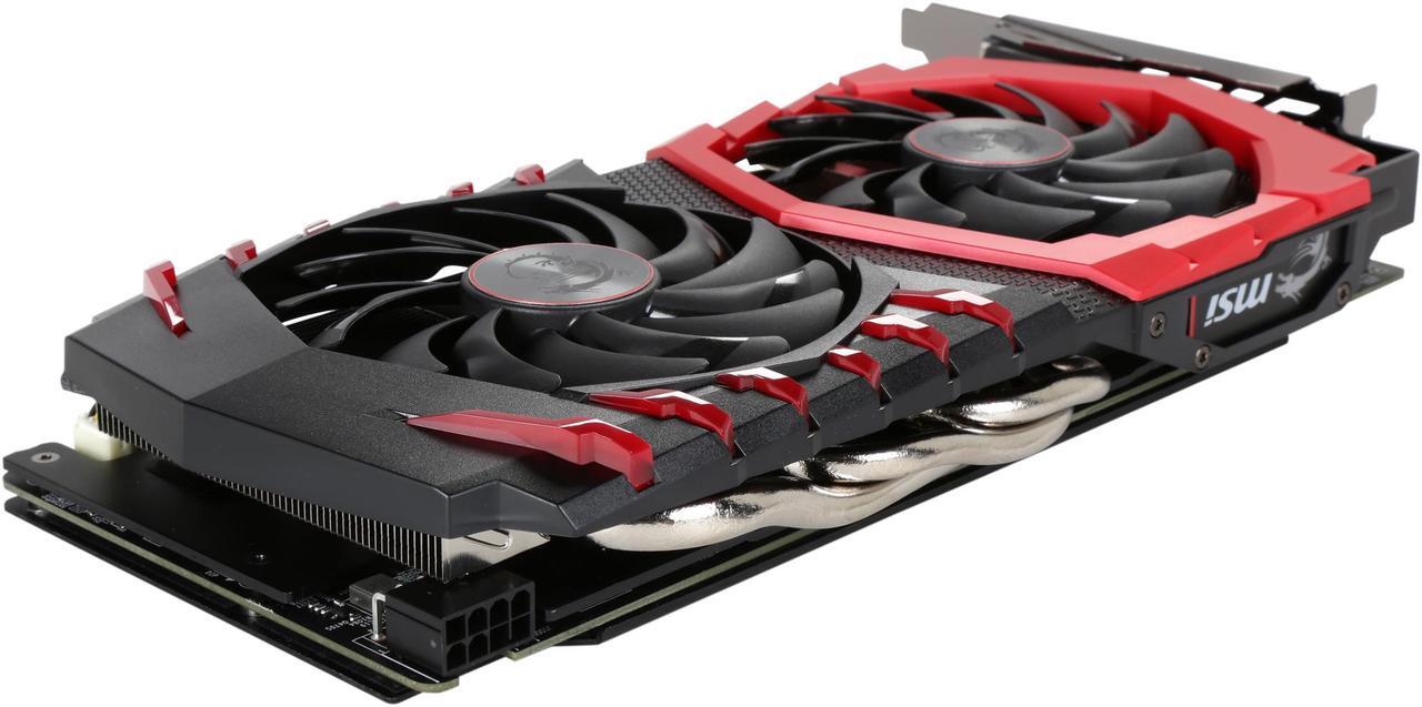 Alt view image 6 of 6 - MSI Radeon RX 580 4GB GDDR5 PCI Express x16 CrossFireX Support Graphics Card RX 580 GAMING X 4G