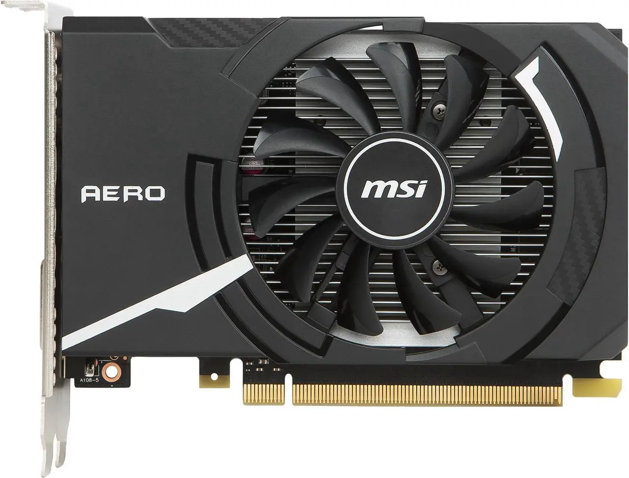 Main image of MSI GeForce GT 1030 2GB GDDR5 PCI Express 3.0 x16 (uses x4) ATX Graphics Card GT 1030 AERO ITX 2G OC