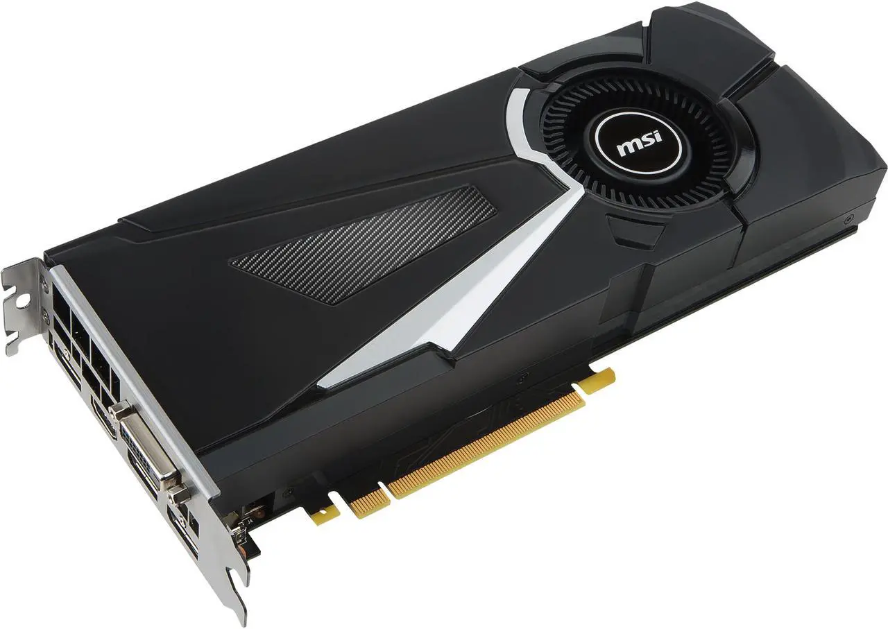 Main image of MSI GeForce GTX 1070 Ti 8GB GDDR5 PCI Express 3.0 x16 SLI Support ATX Graphics Card GTX 1070 Ti AERO 8G