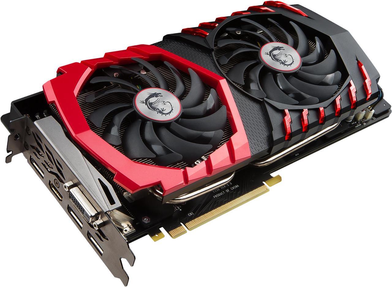 MSI GeForce GTX 1070 Ti 8GB GDDR5 PCI Express 3.0 x16 SLI Support ATX Video Card GTX 1070 Ti GAMING 8G