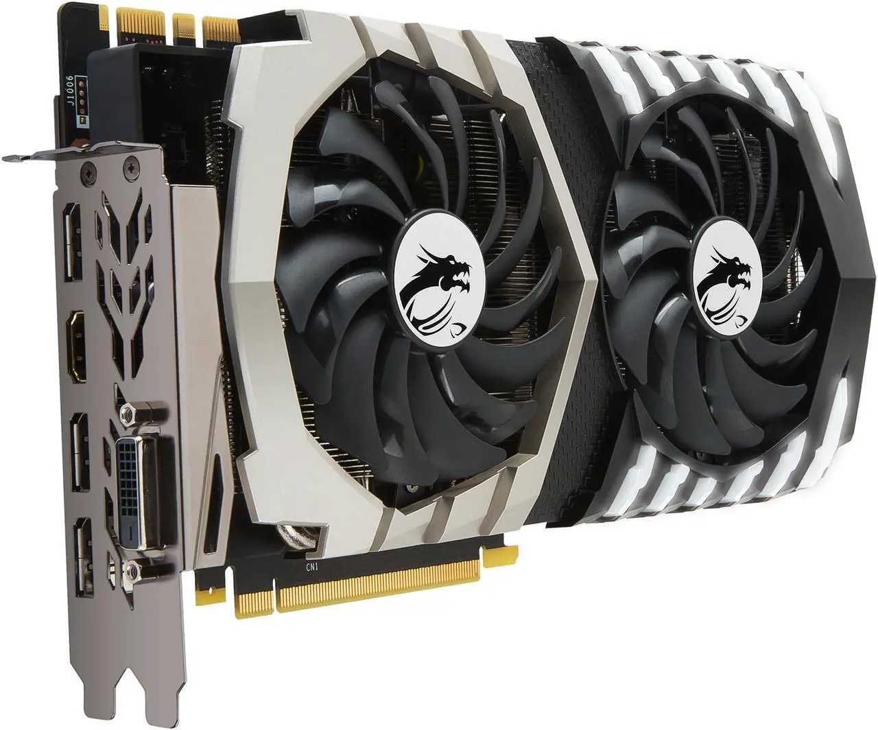 Alt view image 2 of 7 - MSI GeForce GTX 1070 Ti 8GB GDDR5 PCI Express 3.0 x16 SLI Support ATX Graphics Card GTX 1070 Ti Titanium 8G