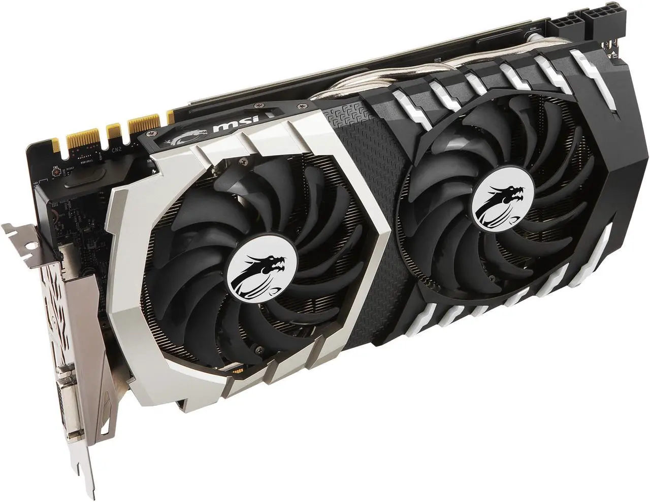 Alt view image 4 of 7 - MSI GeForce GTX 1070 Ti 8GB GDDR5 PCI Express 3.0 x16 SLI Support ATX Graphics Card GTX 1070 Ti Titanium 8G