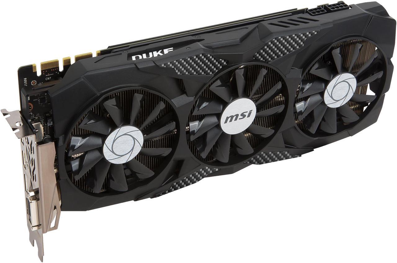 Alt view image 4 of 8 - MSI GeForce GTX 1070 Ti 8GB GDDR5 PCI Express 3.0 x16 SLI Support Graphics Card GTX 1070 Ti DUKE 8G