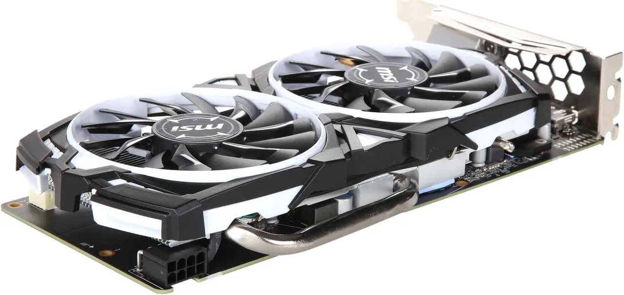 Alt view image 5 of 6 - MSI Radeon RX 570 4GB GDDR5 PCI Express x16 CrossFireX Support ATX Graphics Card RADEON RX 570 ARMOR 4G OC