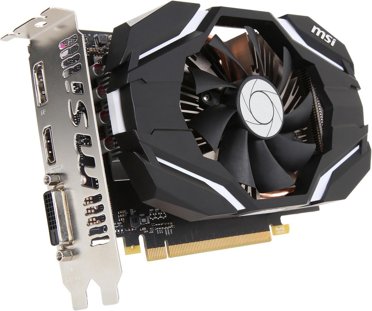 MSI GeForce GTX 1060 3GB GDDR5 PCI Express 3.0 x16 Video Cards GEFORCE GTX 1060 3G OCV1