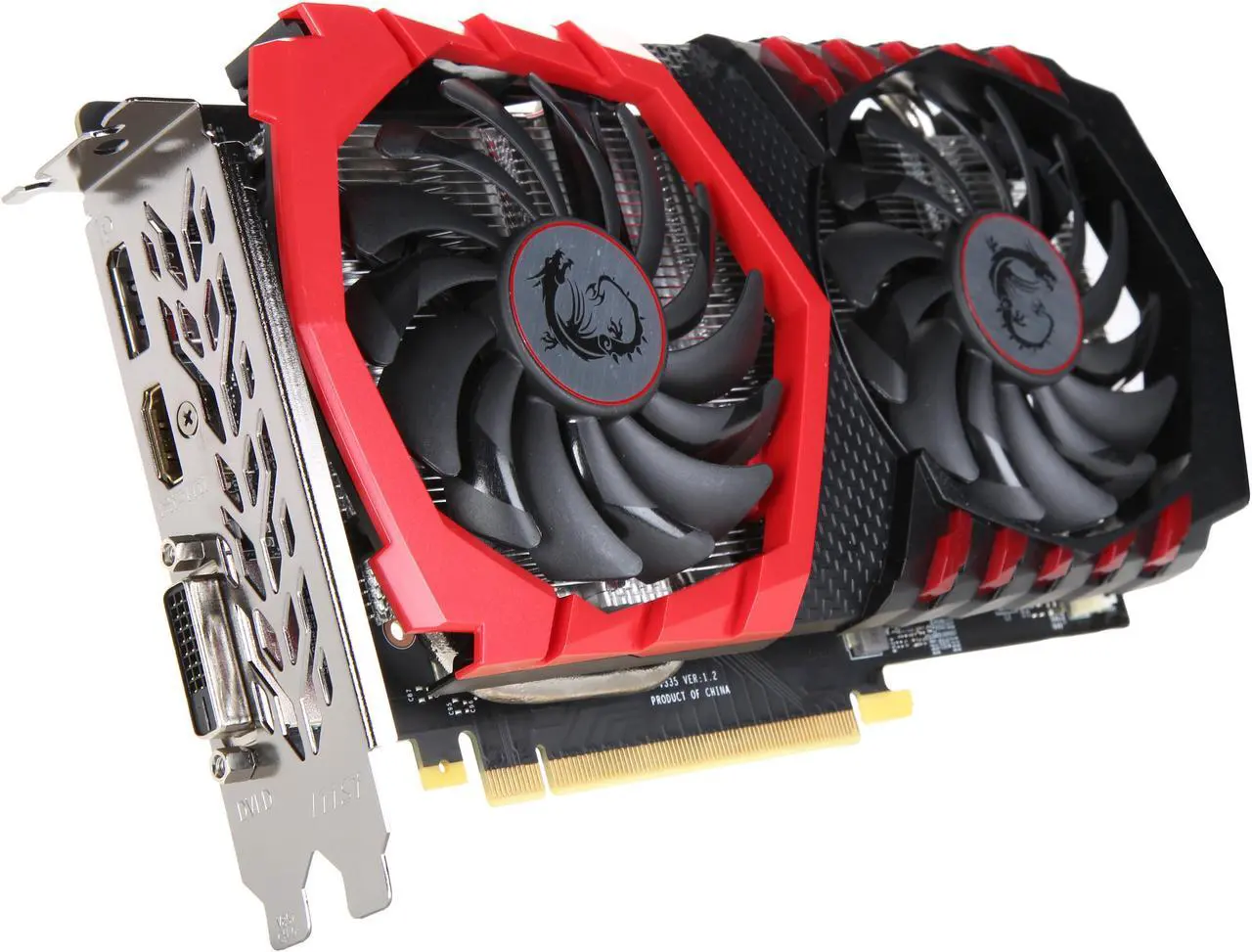 Main image of MSI GeForce GTX 1050 Ti 4GB GDDR5 PCI Express 3.0 x16 ATX Graphics Card GTX 1050 Ti GAMING X 4G