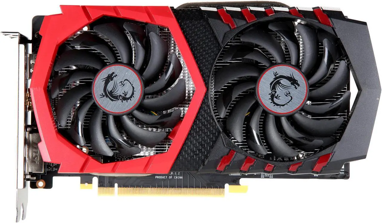 Alt view image 2 of 6 - MSI GeForce GTX 1050 Ti 4GB GDDR5 PCI Express 3.0 x16 ATX Graphics Card GTX 1050 Ti GAMING X 4G