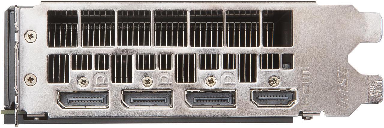 Alt view image 9 of 10 - MSI Radeon RX Vega 64 8GB HBM2 PCI Express x16 CrossFireX Support Graphics Card Radeon RX Vega 64 Air Boost 8G OC