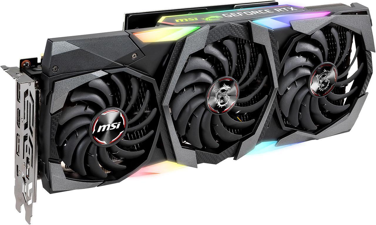 Alt view image 3 of 10 - MSI GeForce RTX 2080 TI GAMING X TRIO Video Card