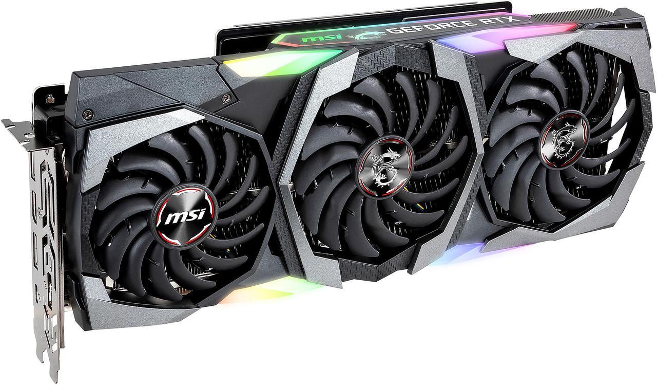 Alt view image 2 of 7 - MSI GeForce RTX 2080 GAMING X TRIO Video Card