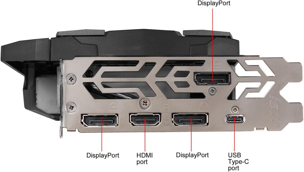 Alt view image 7 of 7 - MSI GeForce RTX 2080 GAMING X TRIO Video Card