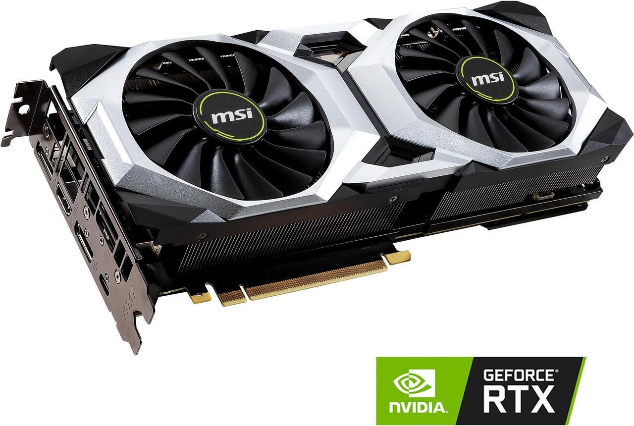 Main image of MSI GeForce RTX 2080 8GB GDDR6 PCI Express 3.0 x16 SLI Support Graphics Card RTX 2080 VENTUS 8G OC