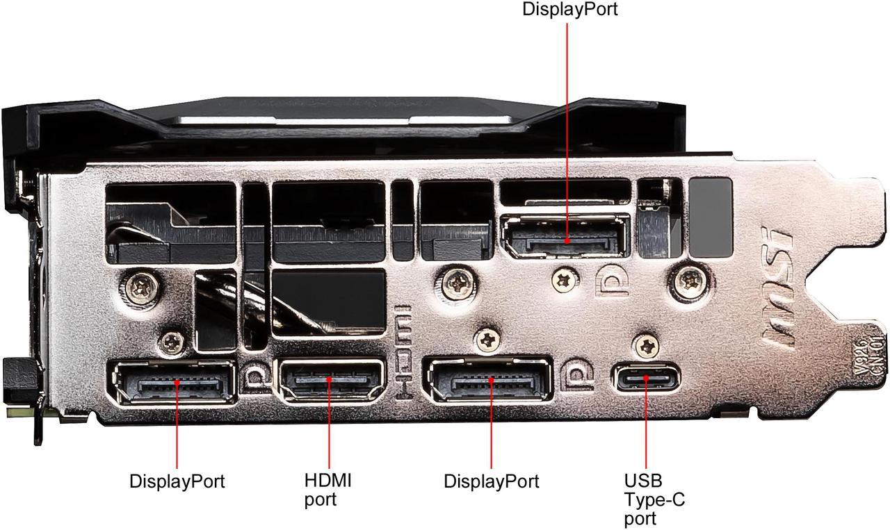 Alt view image 7 of 7 - MSI GeForce RTX 2080 8GB GDDR6 PCI Express 3.0 x16 SLI Support Graphics Card RTX 2080 VENTUS 8G OC