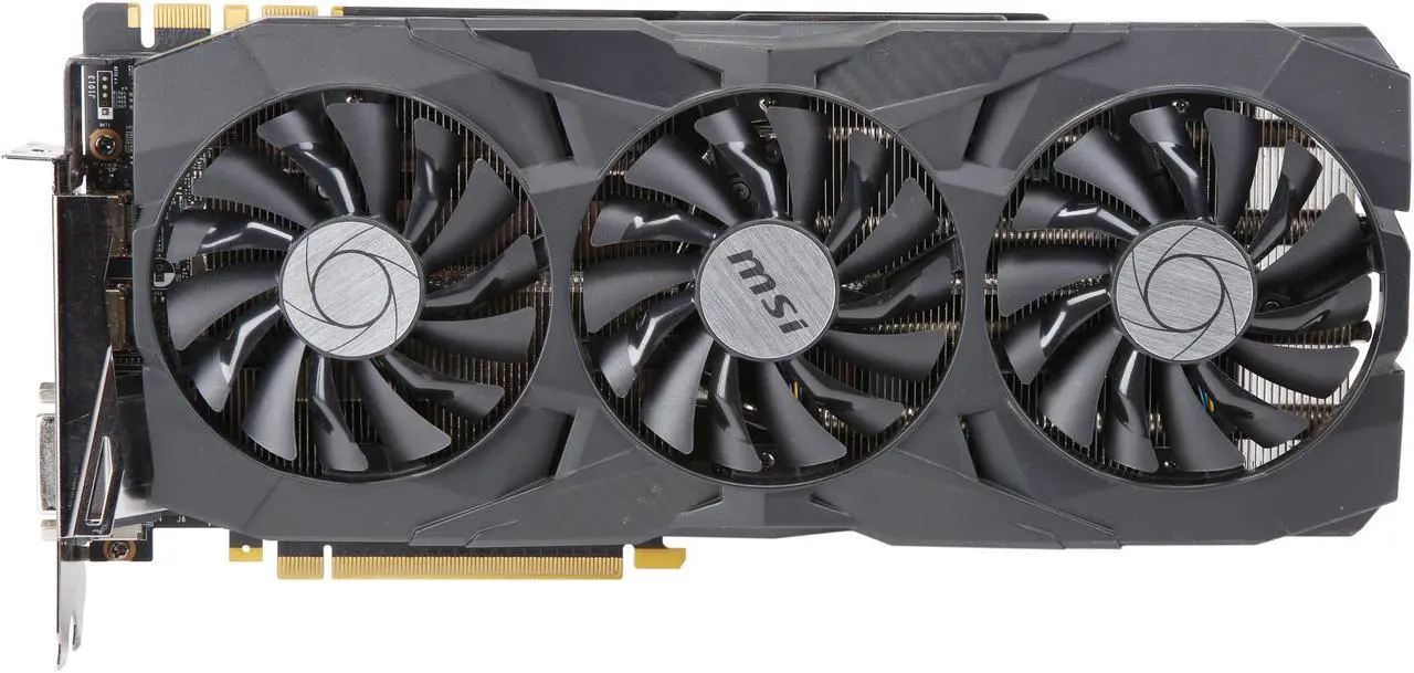 Alt view image 3 of 5 - MSI GeForce GTX 1080 Ti 11GB GDDR5X PCI Express 3.0 x16 SLI Support Graphics Card GTX 1080 Ti DUKE 11G OC