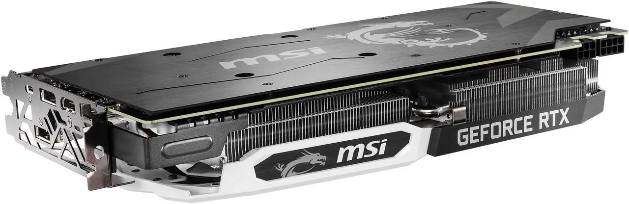 Alt view image 6 of 10 - MSI GeForce RTX 2070 8GB GDDR6 PCI Express 3.0 x16 Graphics Card RTX 2070 ARMOR 8G OC