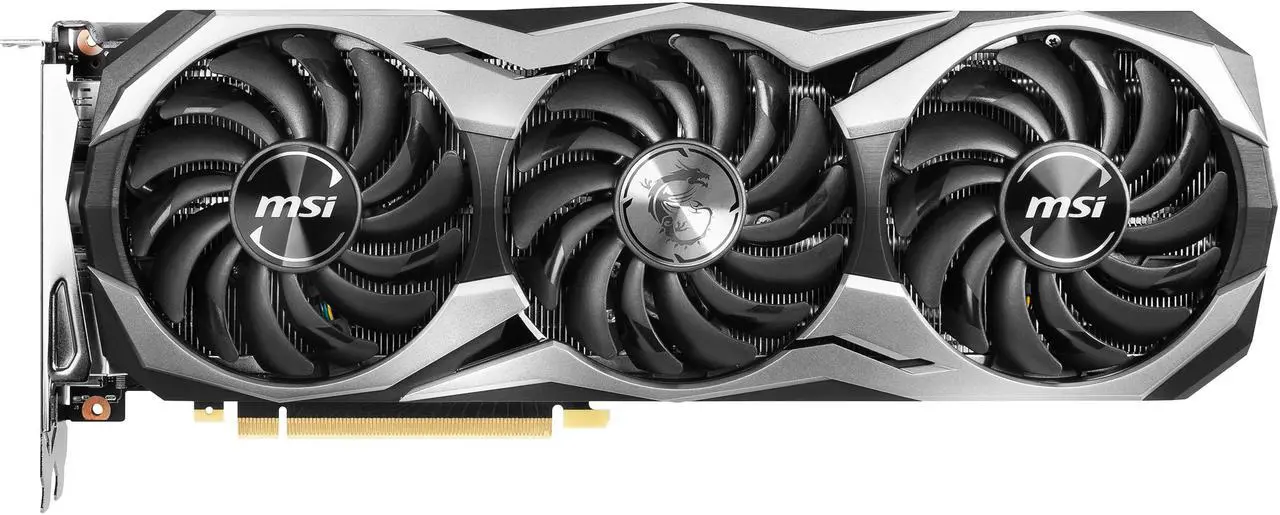 Alt view image 2 of 7 - MSI GeForce RTX 2070 8GB GDDR6 PCI Express 3.0 x16 Graphics Card RTX 2070 DUKE 8G OC