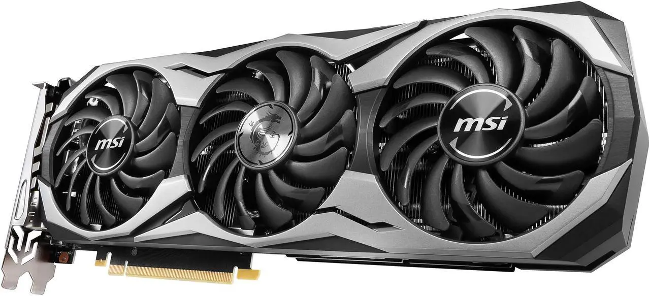 Alt view image 4 of 7 - MSI GeForce RTX 2070 8GB GDDR6 PCI Express 3.0 x16 Graphics Card RTX 2070 DUKE 8G OC