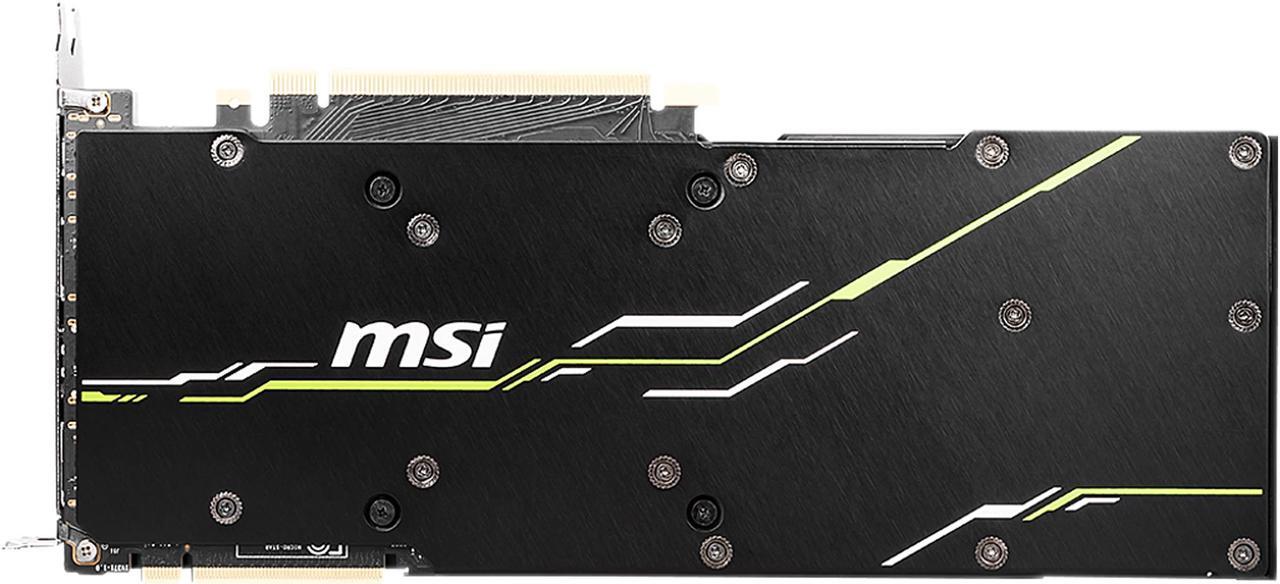 Alt view image 4 of 5 - MSI GeForce RTX 2080 8GB GDDR6 PCI Express 3.0 x16 SLI Support Video Card RTX 2080 VENTUS 8G