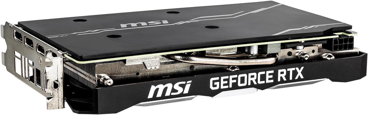 Alt view image 5 of 8 - MSI GeForce RTX 2070 8GB GDDR6 PCI Express 3.0 x16 Graphics Card RTX 2070 Ventus 8G