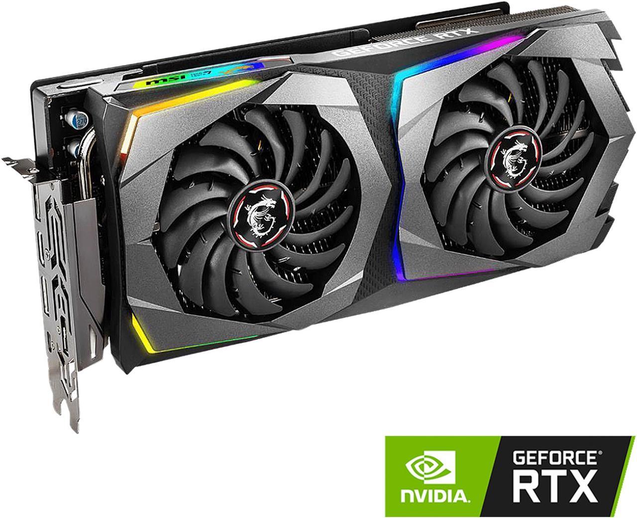 Main image of MSI GeForce RTX 2070 8GB GDDR6 PCI Express 3.0 x16 Graphics Card RTX 2070 GAMING 8G