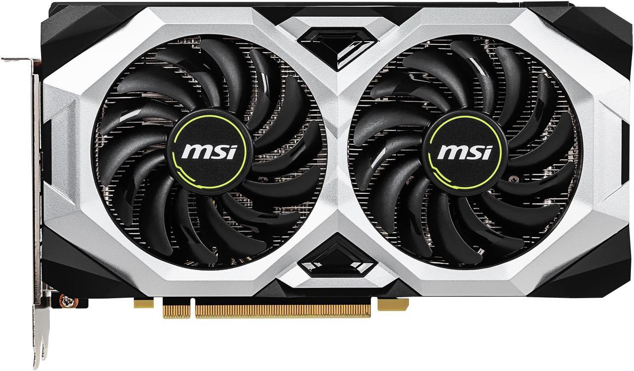 Alt view image 2 of 8 - MSI GeForce RTX 2060 6GB GDDR6 PCI Express 3.0 x16 Video Card RTX 2060 VENTUS XS 6G OC R