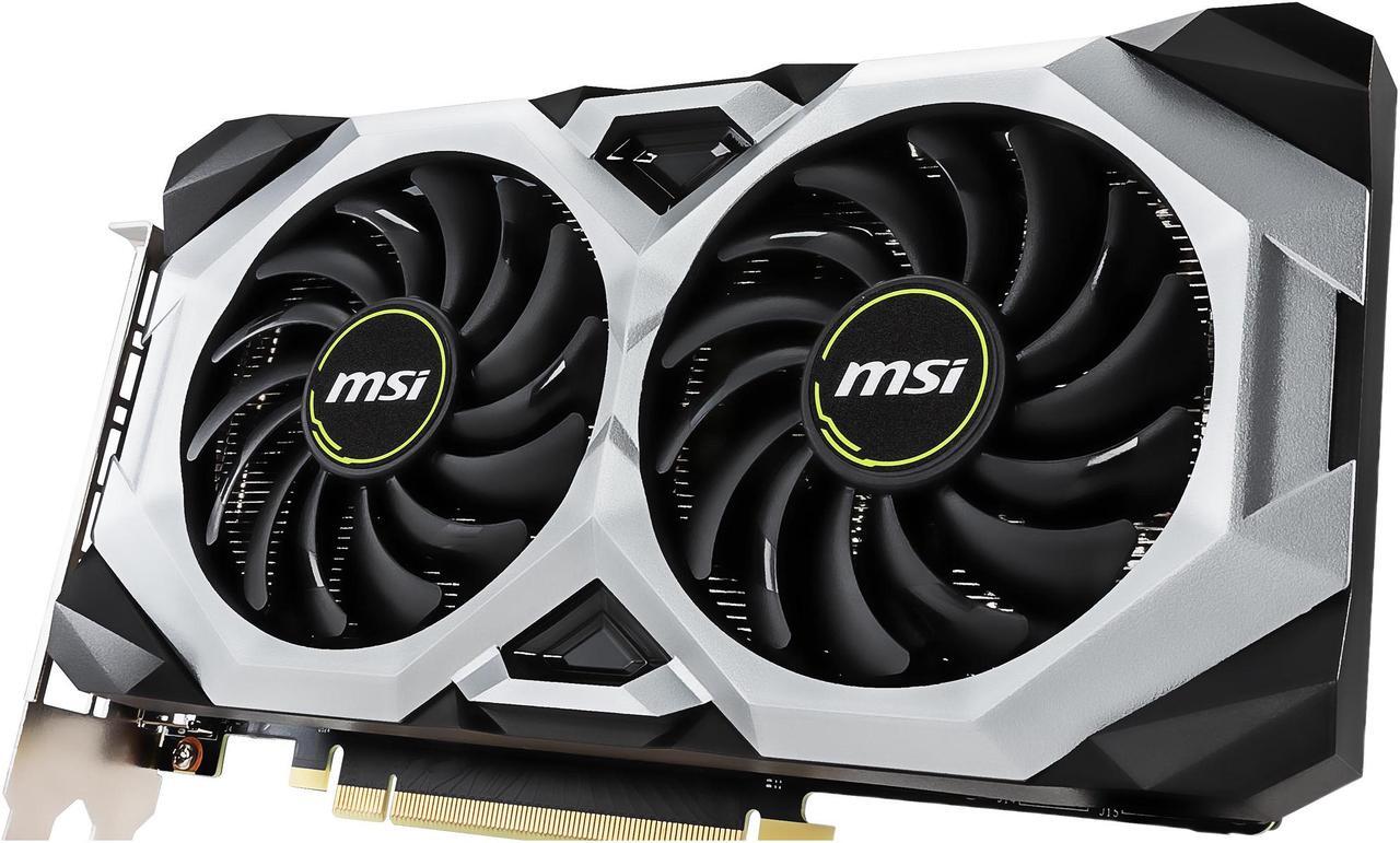 Alt view image 4 of 8 - MSI GeForce RTX 2060 6GB GDDR6 PCI Express 3.0 x16 Video Card RTX 2060 VENTUS XS 6G OC R