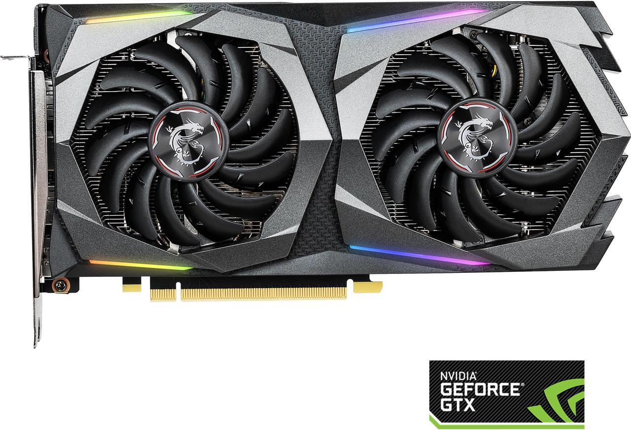 Main image of MSI GeForce GTX 1660 Ti 6GB GDDR6 PCI Express 3.0 x16 Video Card GTX 1660 TI GAMING X 6G