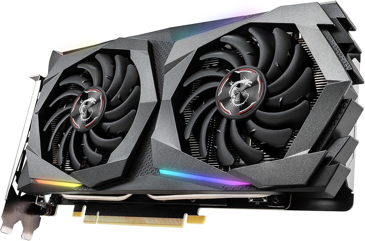 Alt view image 4 of 10 - MSI GeForce GTX 1660 Ti 6GB GDDR6 PCI Express 3.0 x16 Video Card GTX 1660 TI GAMING X 6G