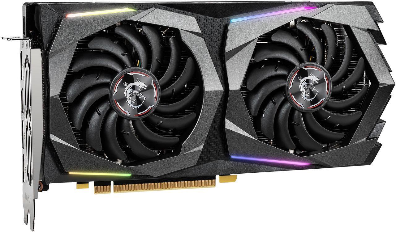 Alt view image 3 of 10 - MSI GeForce GTX 1660 Ti 6GB GDDR6 PCI Express 3.0 x16 Video Card GTX 1660 TI GAMING X 6G