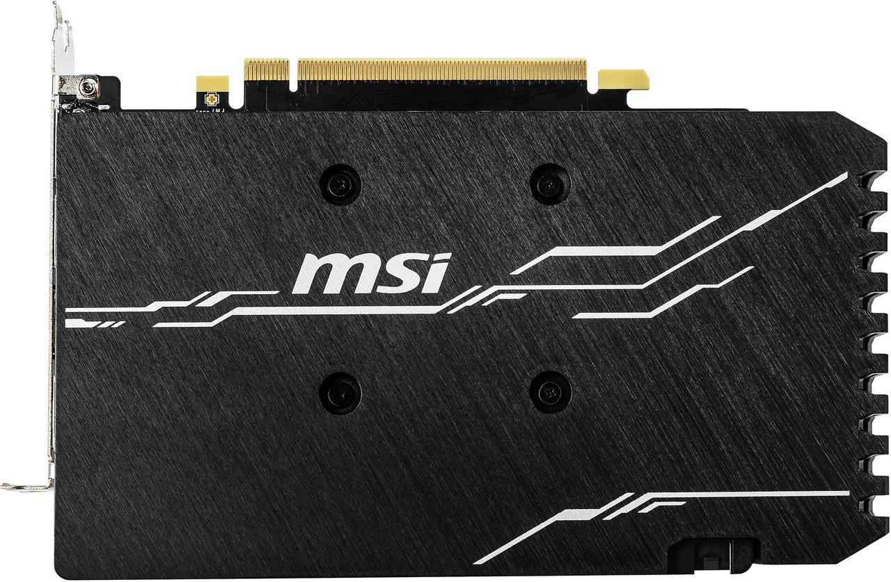 Alt view image 6 of 7 - MSI Ventus GeForce GTX 1660 Ti 6GB GDDR6 PCI Express 3.0 x16 Graphics Card GTX 1660 TI VENTUS XS 6G OC