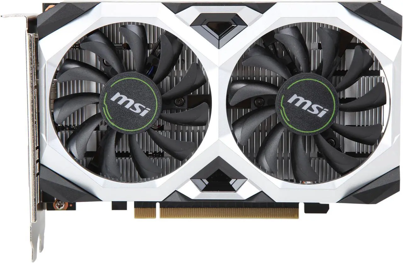 Main image of MSI Ventus GeForce GTX 1650 4GB GDDR5 PCI Express 3.0 x16 Graphics Card GTX 1650 VENTUS XS 4G OC