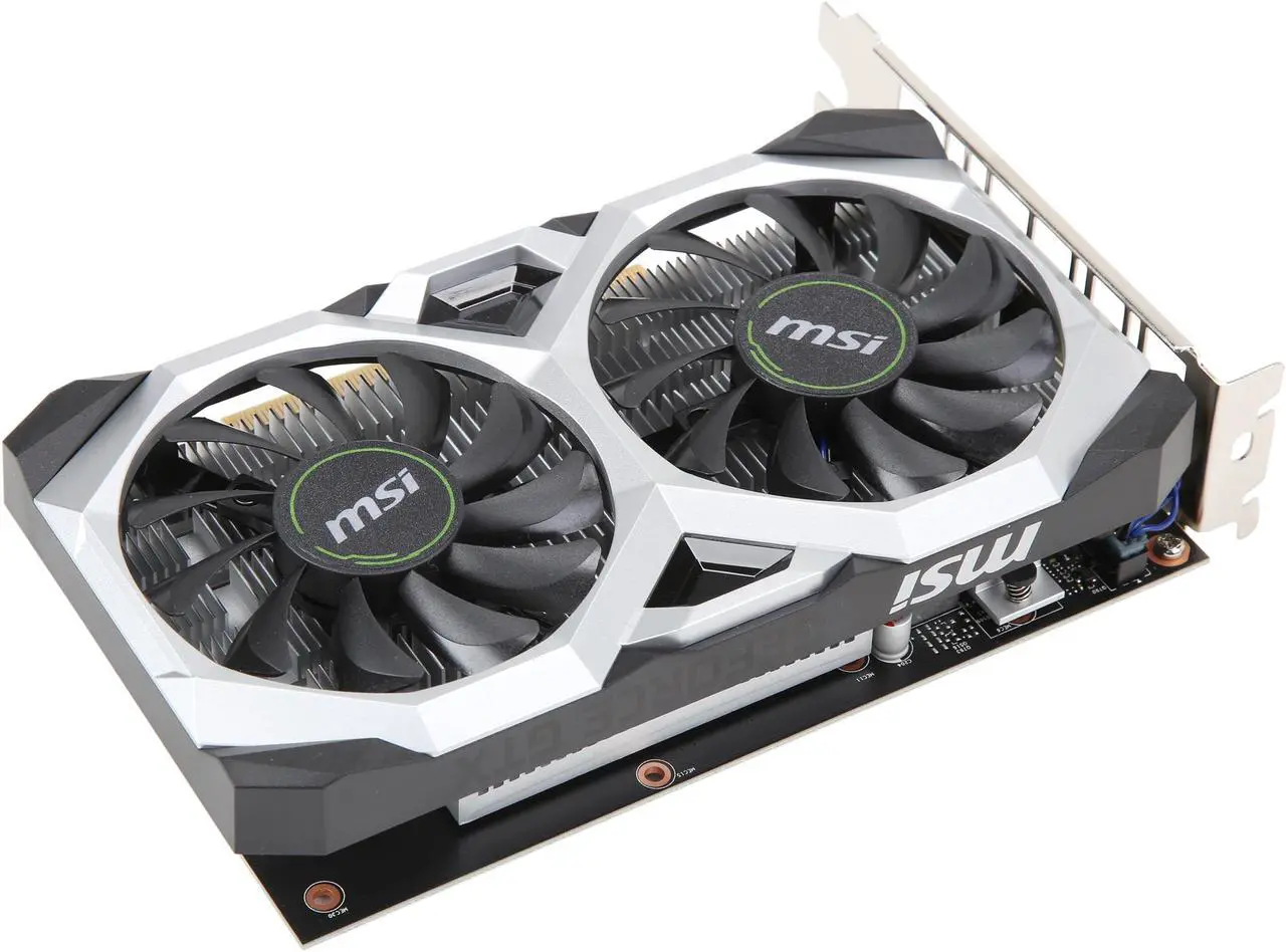 Alt view image 6 of 7 - MSI Ventus GeForce GTX 1650 4GB GDDR5 PCI Express 3.0 x16 Graphics Card GTX 1650 VENTUS XS 4G OC