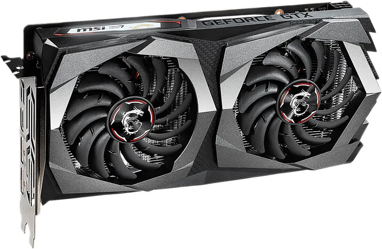 Alt view image 5 of 7 - MSI GeForce GTX 1650 4GB GDDR5 PCI Express 3.0 x16 Graphics Card GTX 1650 GAMING X 4G