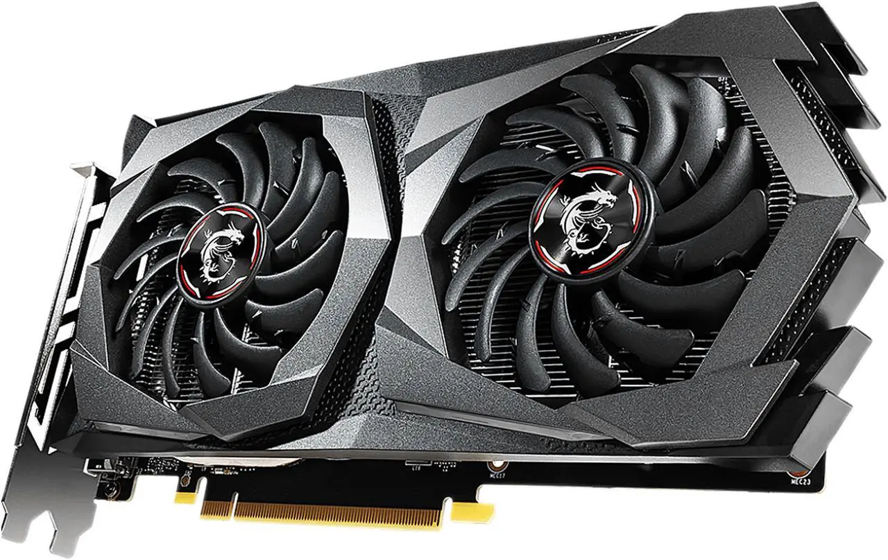 Alt view image 4 of 7 - MSI GeForce GTX 1650 4GB GDDR5 PCI Express 3.0 x16 Graphics Card GTX 1650 GAMING X 4G