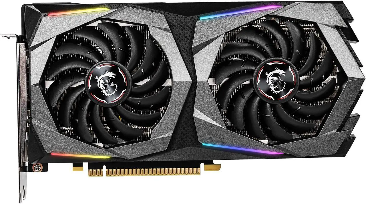 Alt view image 3 of 14 - MSI GeForce RTX 2060 6GB GDDR6 PCI Express 3.0 x16 Graphics Card RTX 2060 GAMING 6G