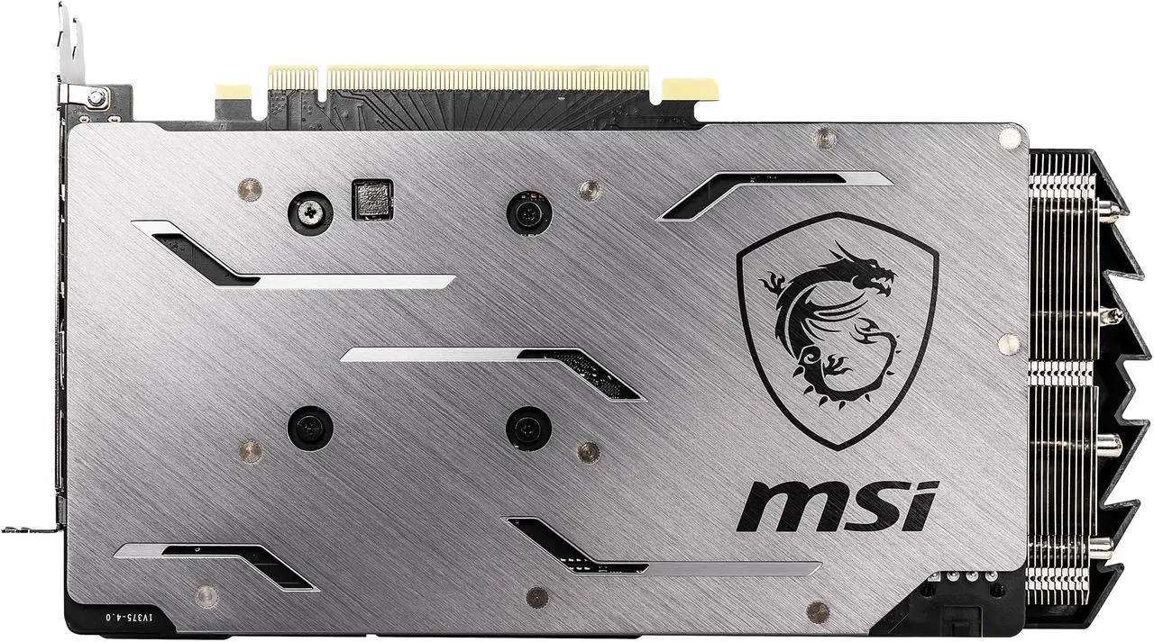 Alt view image 9 of 14 - MSI GeForce RTX 2060 6GB GDDR6 PCI Express 3.0 x16 Graphics Card RTX 2060 GAMING 6G
