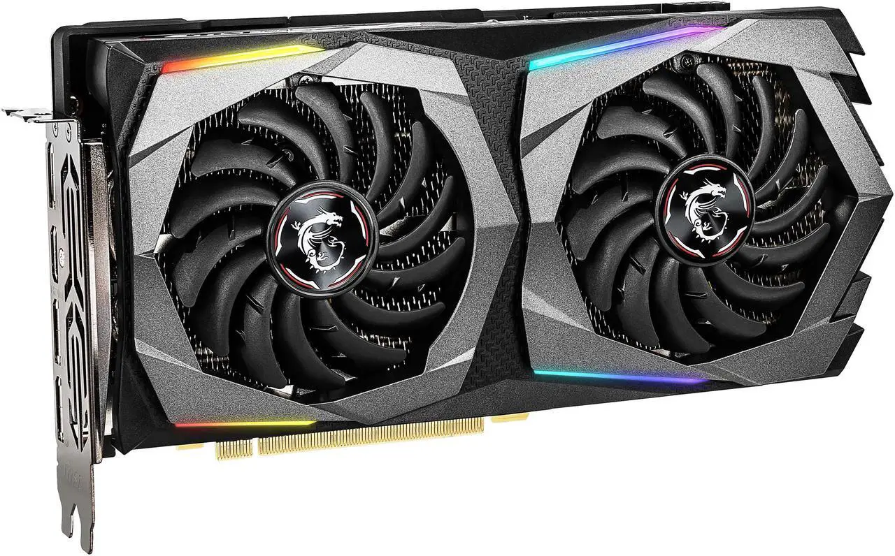 Alt view image 5 of 14 - MSI GeForce RTX 2060 6GB GDDR6 PCI Express 3.0 x16 Graphics Card RTX 2060 GAMING 6G