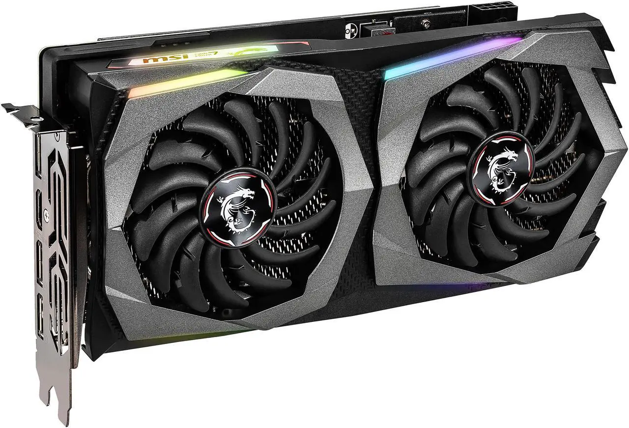 Alt view image 6 of 14 - MSI GeForce RTX 2060 6GB GDDR6 PCI Express 3.0 x16 Graphics Card RTX 2060 GAMING 6G