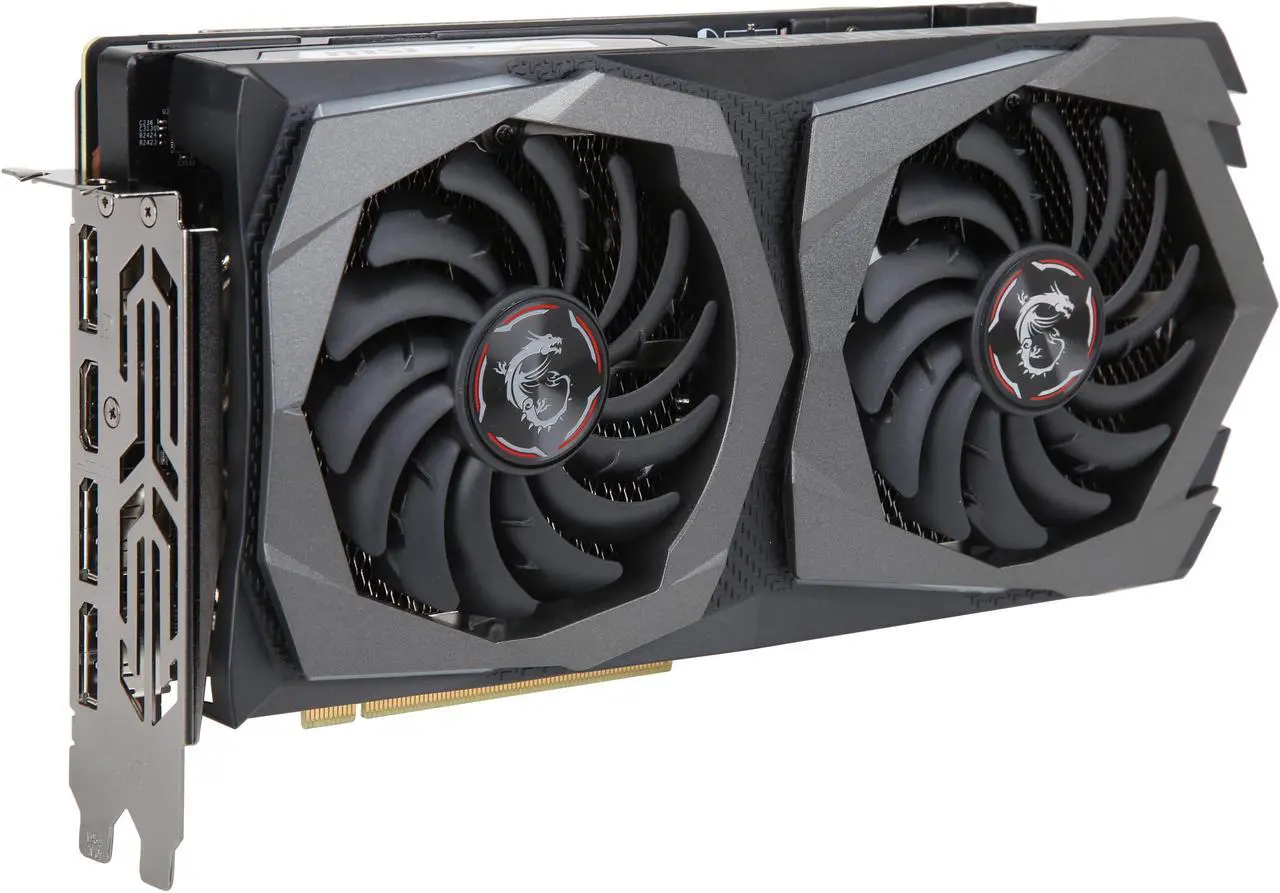 Alt view image 10 of 14 - MSI GeForce RTX 2060 6GB GDDR6 PCI Express 3.0 x16 Graphics Card RTX 2060 GAMING 6G