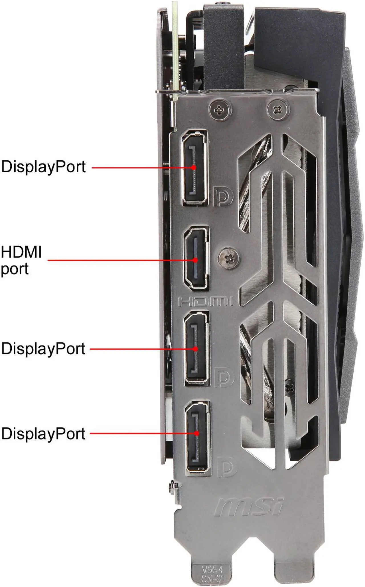 Alt view image 12 of 14 - MSI GeForce RTX 2060 6GB GDDR6 PCI Express 3.0 x16 Graphics Card RTX 2060 GAMING 6G