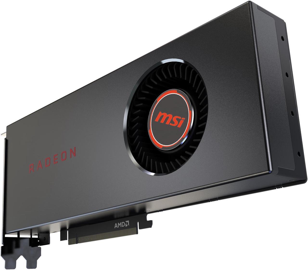 Alt view image 2 of 7 - MSI Radeon RX 5700 8GB GDDR6 PCI Express 4.0 Graphics Card RX 5700 8G