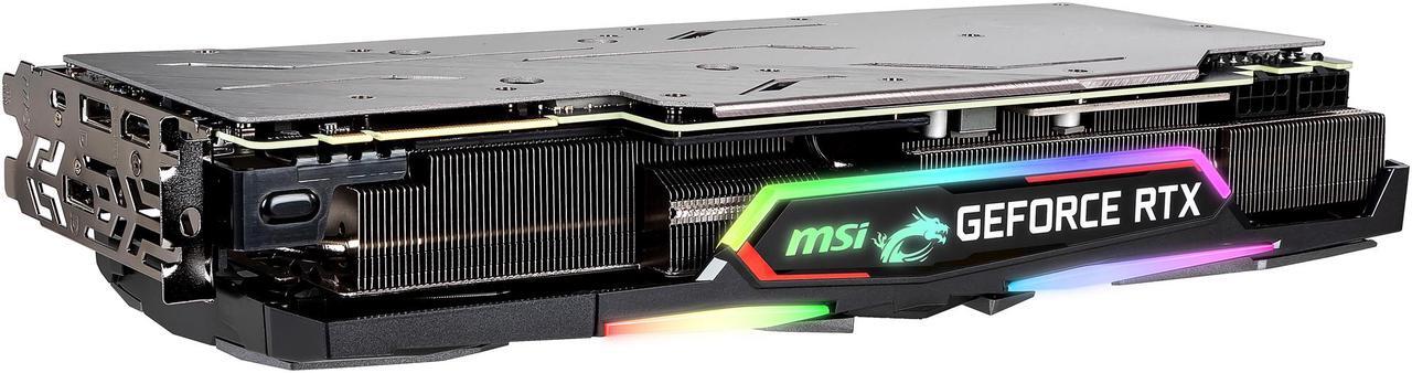 Alt view image 5 of 8 - MSI GeForce RTX 2080 SUPER 8GB GDDR6 PCI Express 3.0 x16 SLI Support Graphics Card RTX 2080 Super Gaming X TRIO