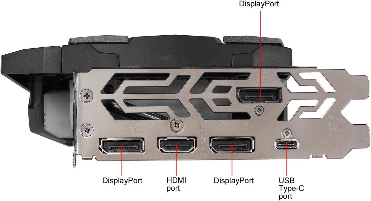 Alt view image 8 of 8 - MSI GeForce RTX 2080 SUPER 8GB GDDR6 PCI Express 3.0 x16 SLI Support Graphics Card RTX 2080 Super Gaming X TRIO