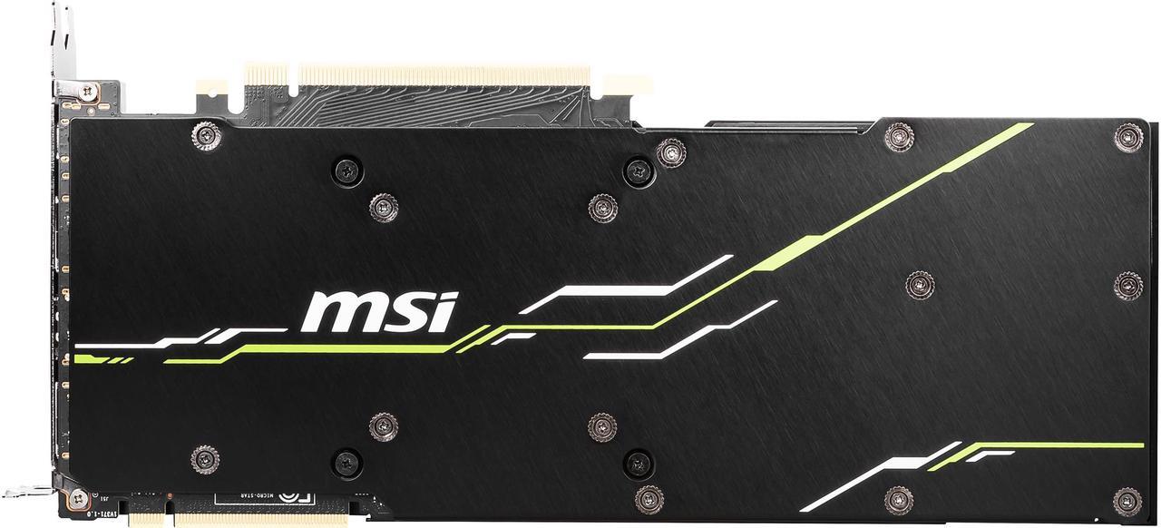 Alt view image 7 of 9 - MSI GeForce RTX 2080 SUPER 8GB GDDR6 PCI Express 3.0 x16 SLI Support Graphics Card RTX 2080 Super Ventus OC