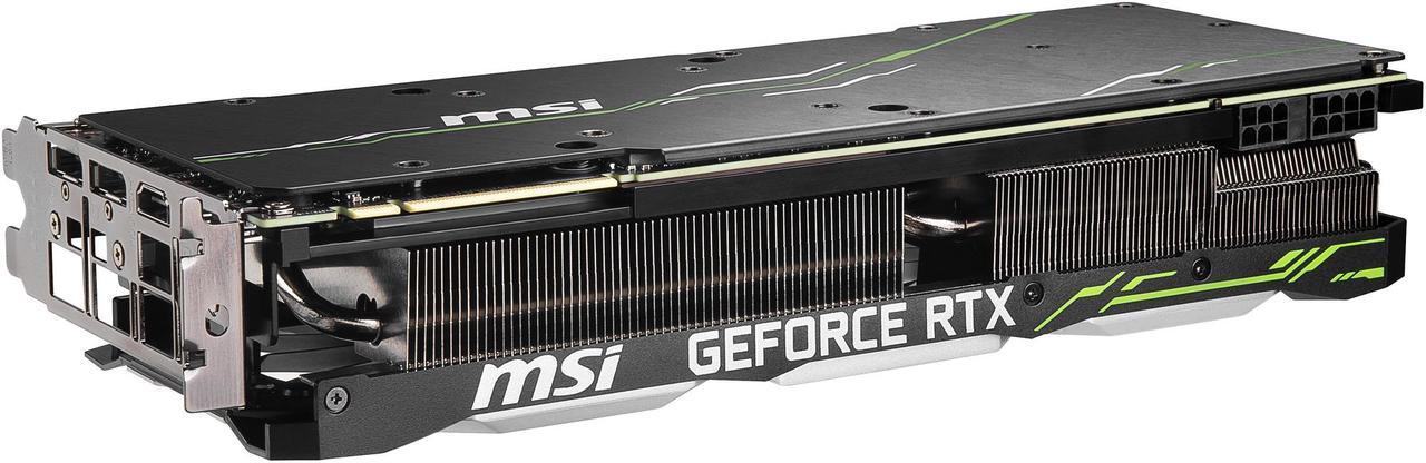 Alt view image 5 of 9 - MSI GeForce RTX 2080 SUPER 8GB GDDR6 PCI Express 3.0 x16 SLI Support Graphics Card RTX 2080 Super Ventus OC