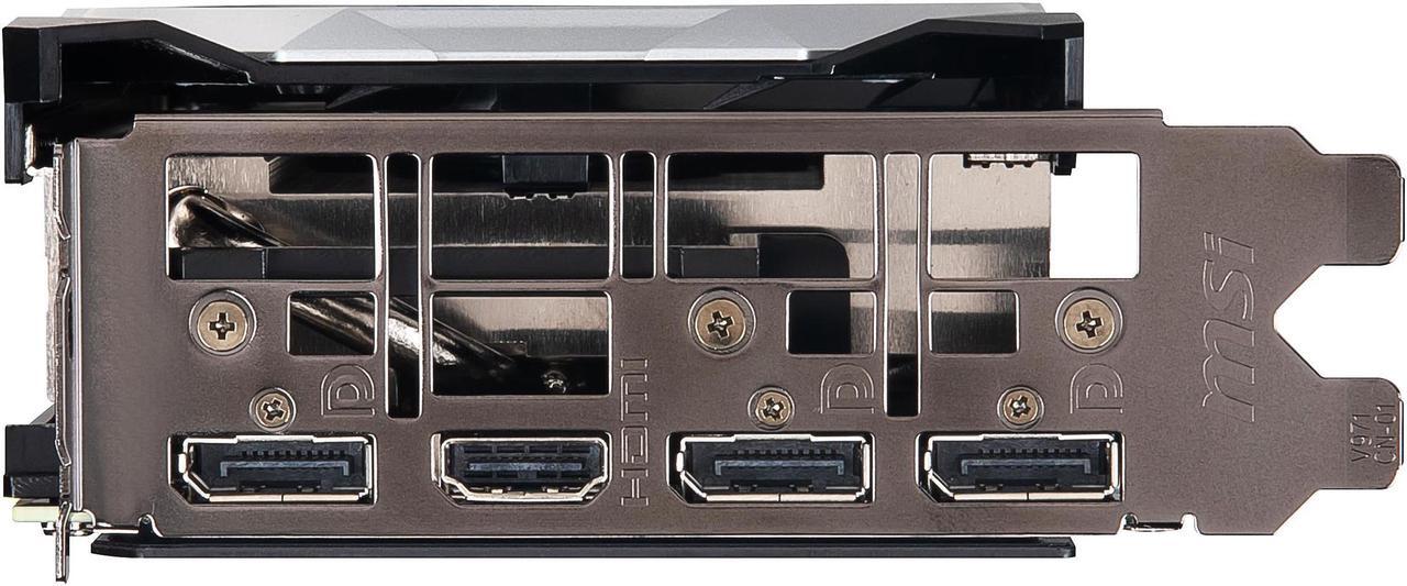 Alt view image 6 of 9 - MSI GeForce RTX 2080 SUPER 8GB GDDR6 PCI Express 3.0 x16 SLI Support Graphics Card RTX 2080 Super Ventus OC