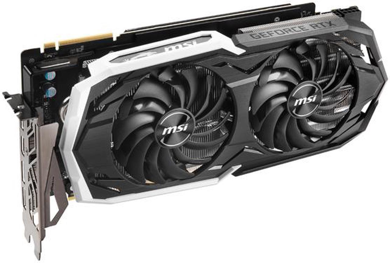 Alt view image 4 of 8 - MSI GeForce RTX 2070 SUPER 8GB GDDR6 PCI Express 3.0 x16 SLI Support Graphics Card RTX 2070 Super Armor OC