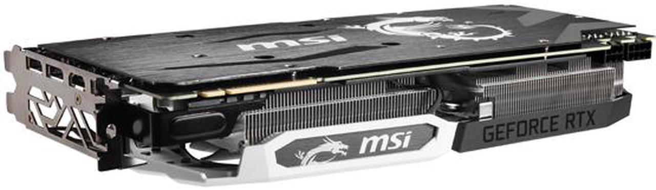 Alt view image 5 of 8 - MSI GeForce RTX 2070 SUPER 8GB GDDR6 PCI Express 3.0 x16 SLI Support Graphics Card RTX 2070 Super Armor OC