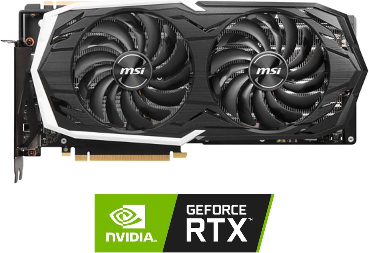 Main image of MSI GeForce RTX 2070 SUPER 8GB GDDR6 PCI Express 3.0 x16 SLI Support Graphics Card RTX 2070 Super Armor OC